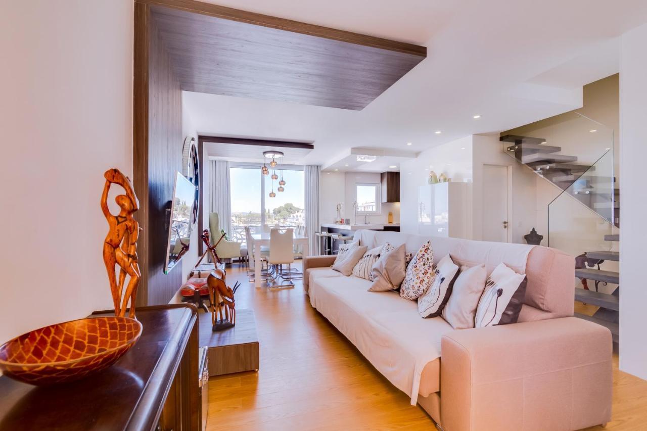 Gold Suites - Luxurious Apartment - Sea View Виламура Экстерьер фото